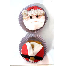 Papá Noel de Cupcakes Valencia