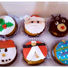 Pack navidad de Cupcakes Valencia