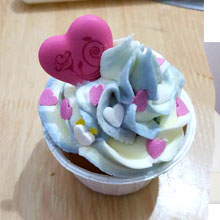 Corazón dulce de Cupcakes Valencia
